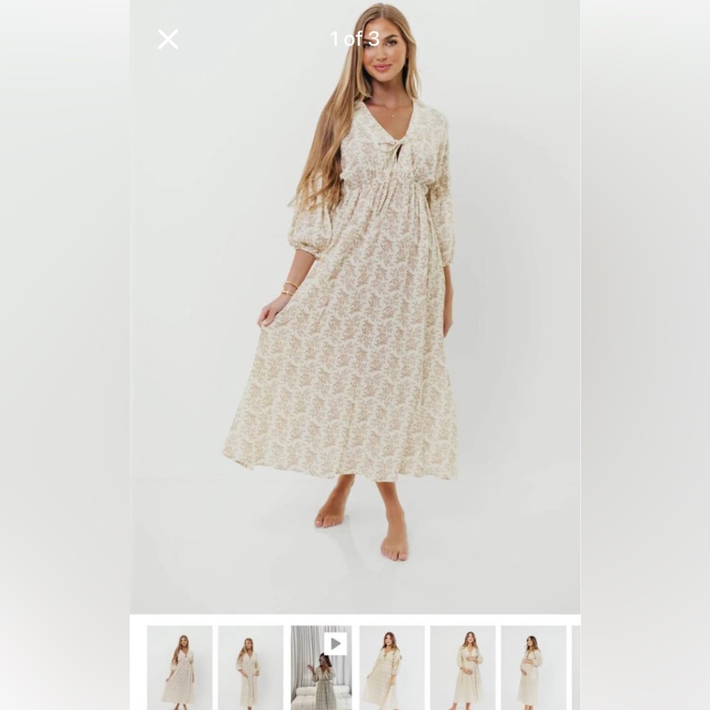 Worth Collective 100% cotton - maternity/nursing friendly